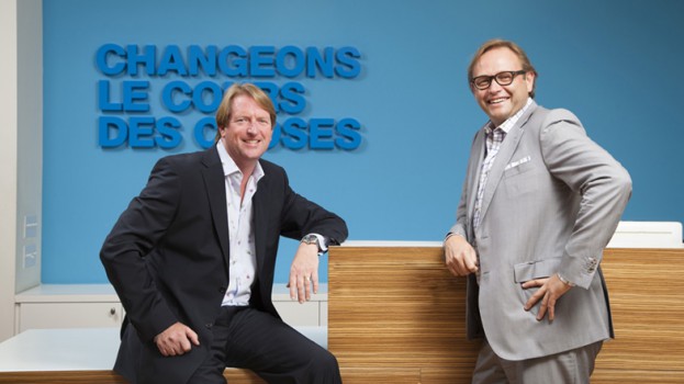 David Leonard (left) and Sébastian Fauré